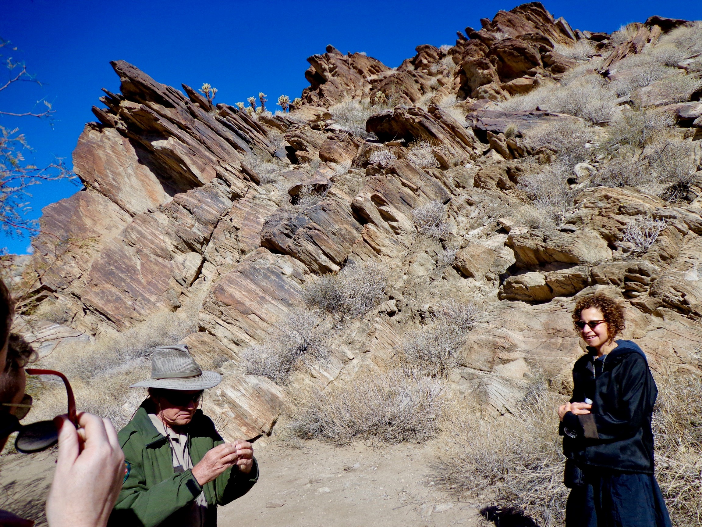 Alissa Simon on a filmmaker hike in Palm Springs IFF