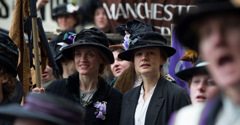 Still image from the film Suffragette