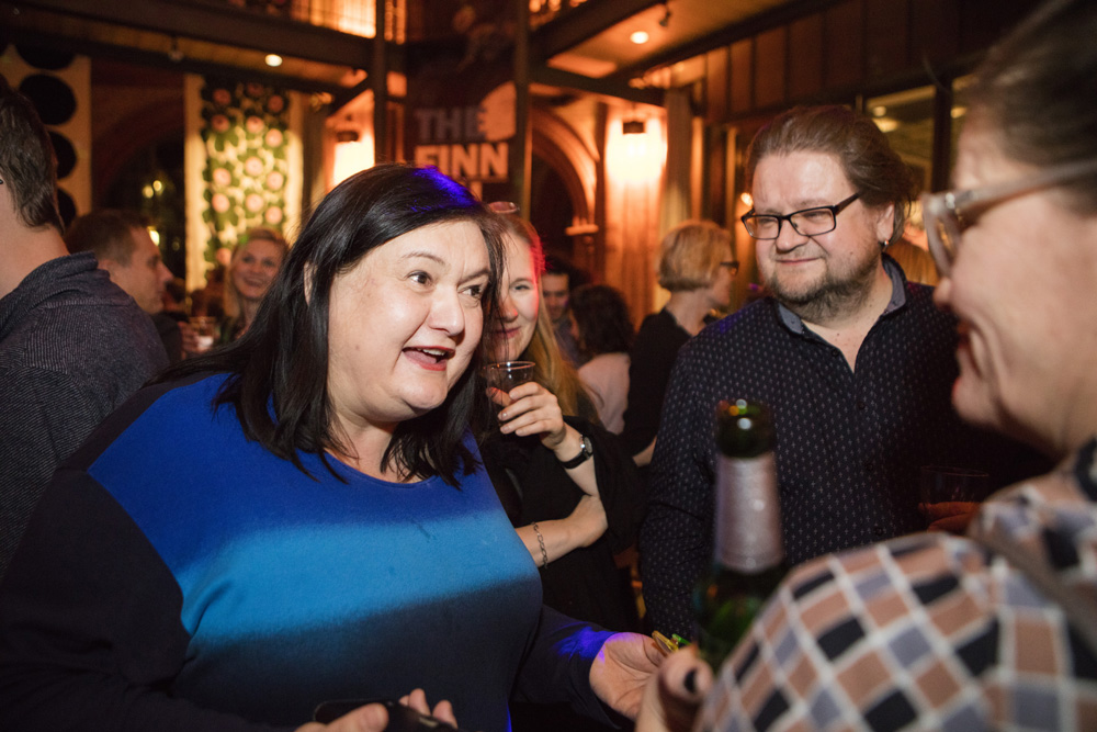 Irina Krohn Berlinalen elokuvajuhlilla 2016, kuva: Lasse Lecklin